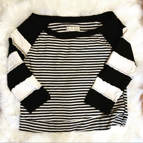 Free People striped crop top - Picture 3 of 5